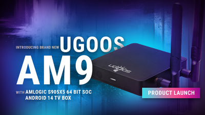 Ugoos AM9 Andorid 14 Amlogic S905X5 Smart TV BOX - Ships 8-15