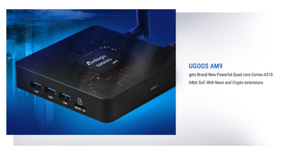 Ugoos AM9 Andorid 14 Amlogic S905X5 Smart TV BOX - Ships 8-15
