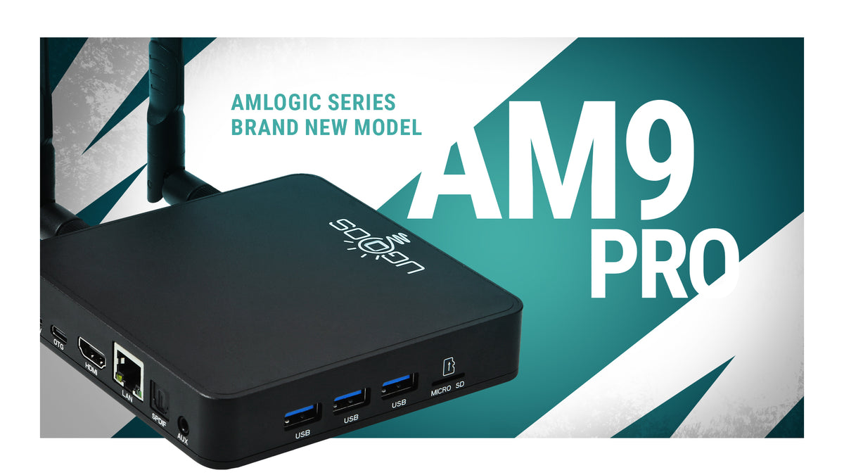 Ugoos AM9 PRO Dolby Vision DDR5 Android 14 Amlogic S905X5-J Smart TV BOX - Ships NOW!
