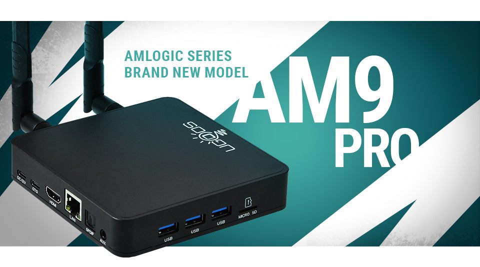 Ugoos AM9 PRO Dolby Vision DDR5 Android 14 Amlogic S905X5-J Smart TV BOX - Ships NOW!