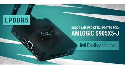 Ugoos AM9 PRO Dolby Vision DDR5 Android 14 Amlogic S905X5-J Smart TV BOX - Ships JAN 25