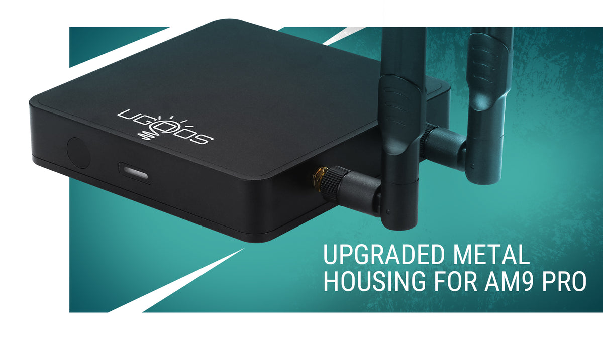 Ugoos AM9 PRO Dolby Vision DDR5 Android 14 Amlogic S905X5-J Smart TV BOX - Ships NOW!