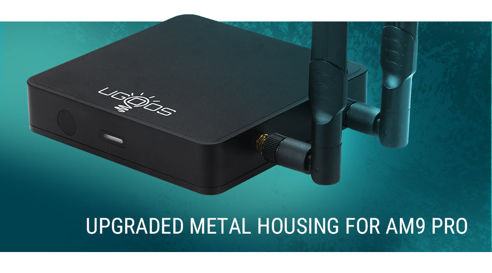 Ugoos AM9 PRO Dolby Vision DDR5 Android 14 Amlogic S905X5-J Smart TV BOX - Ships NOW!