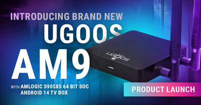 Ugoos AM9 Andorid 14 Amlogic S905X5 Smart TV BOX - Ships 8-15