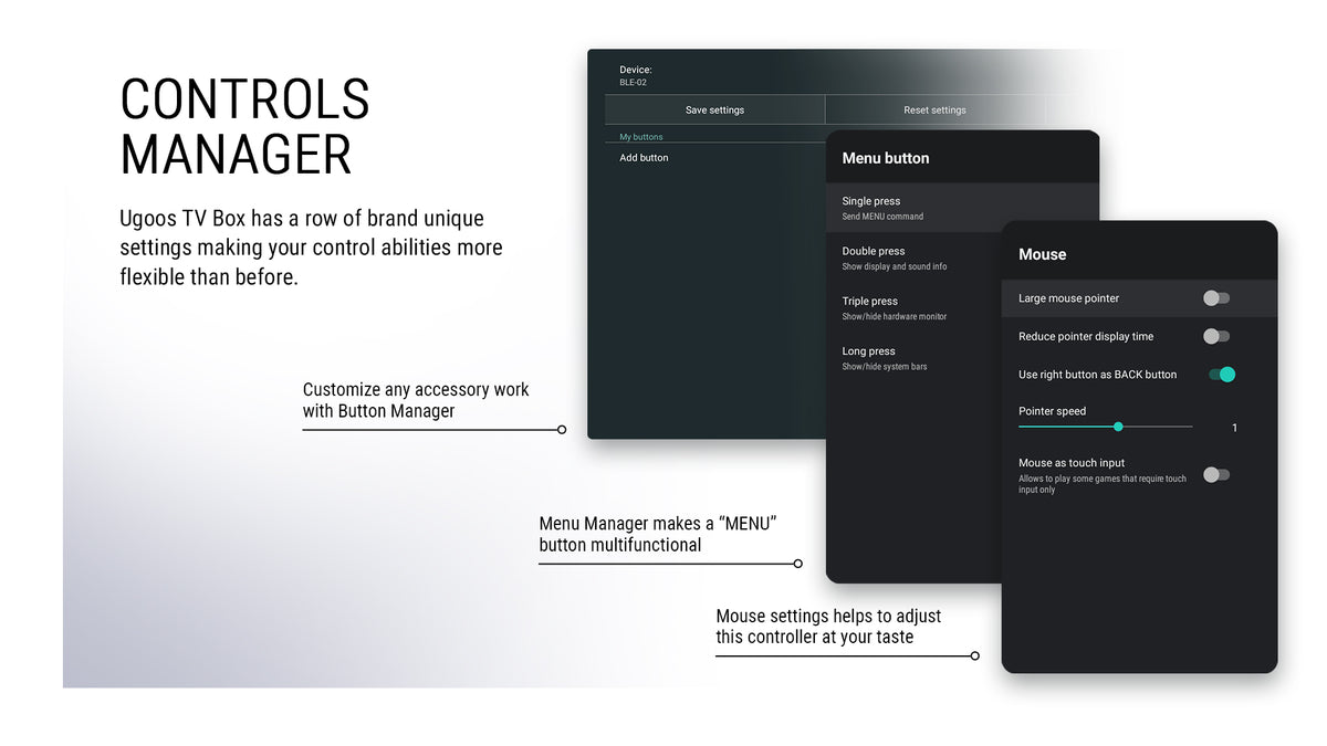 Ugoos SK1 LITE Dolby Atmos Vision TV BOX 8K Amlogic S928X-K Android 11.0 LPDDR4 4GB RAM 64GB ROM WiFi6 1000M BT5.2 USB3.0 Support AV1 H.265 8K 60fps VP9 HDR Box - Mini PC TV Box Store