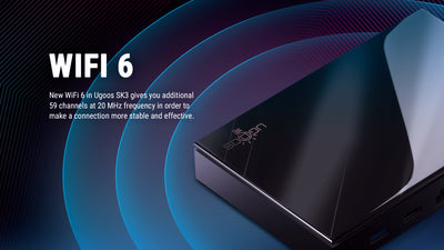 UGOOS SK3 8K RockChip RK3588S2 Android TV Box 8GB DDR4 + 128GB eMMC