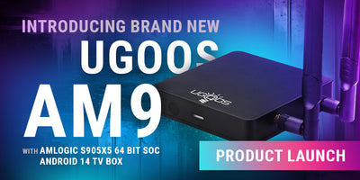 Ugoos AM9 Andorid 14 Amlogic S905X5 Smart TV BOX - Ships 8-15