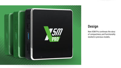 Ugoos X5M Pro Amlogic S905x5m TV Box - Ships July 20th!